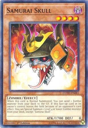 Samurai Skull card image