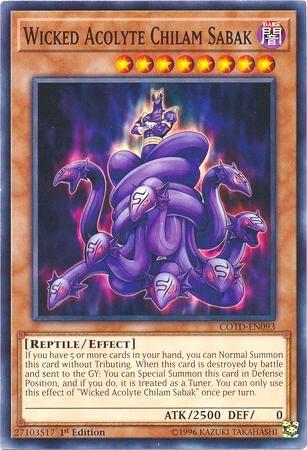 Wicked Acolyte Chilam Sabak card image
