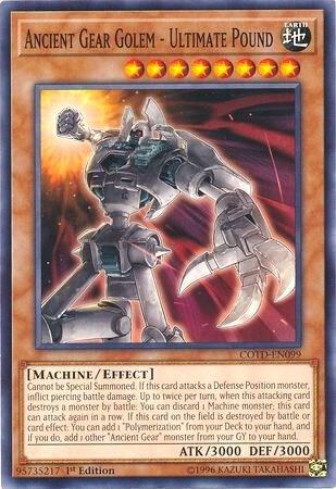 Ancient Gear Golem - Ultimate Pound card image