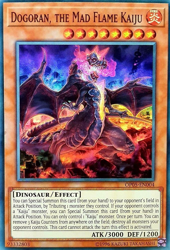 Dogoran, the Mad Flame Kaiju card image