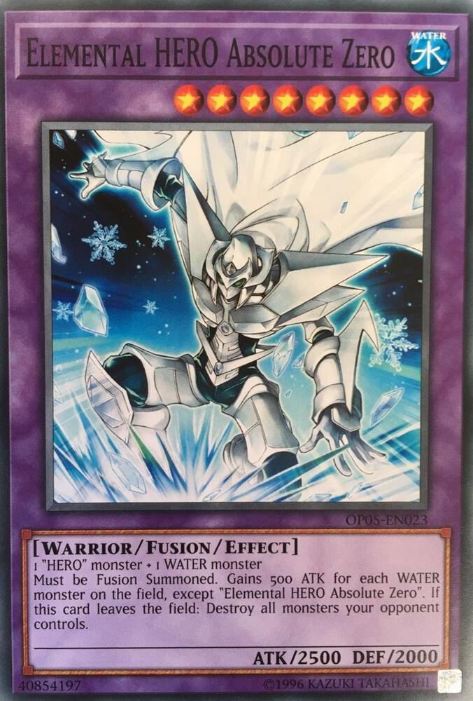 Elemental HERO Absolute Zero card image