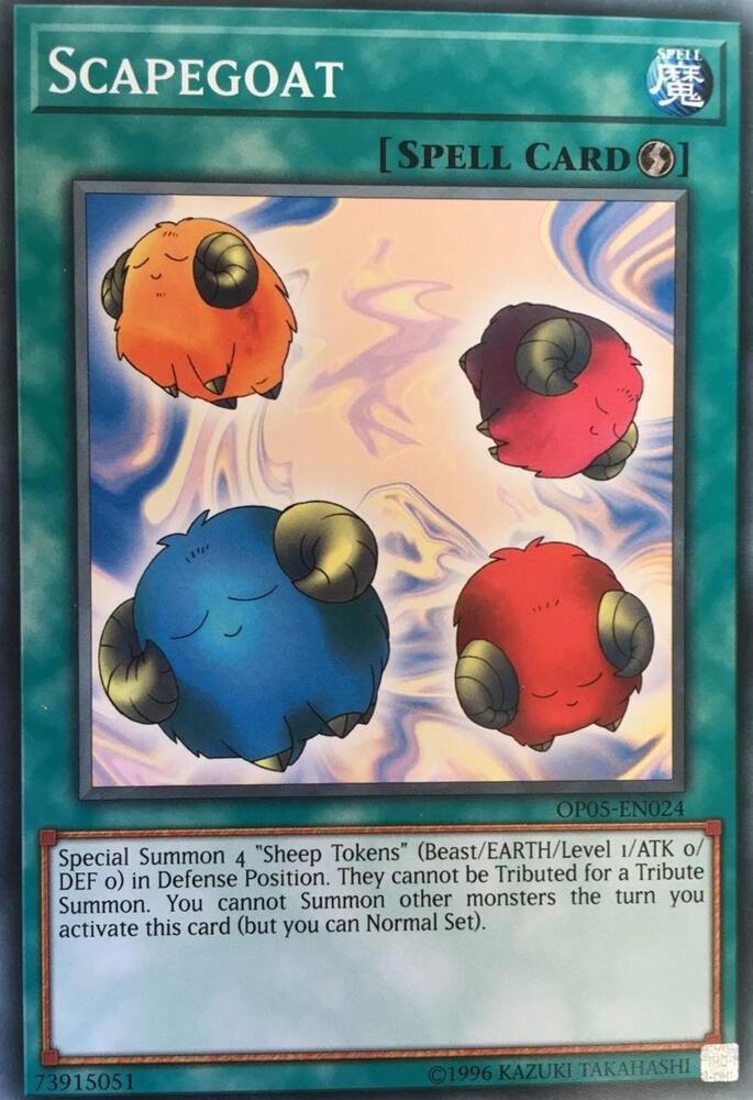 Scapegoat card image