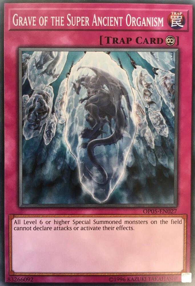 Grave of the Super Ancient Organism card image