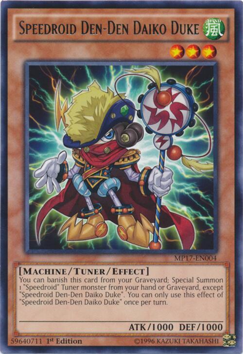 Speedroid Den-Den Daiko Duke card image