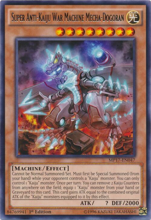Super Anti-Kaiju War Machine Mecha-Dogoran card image