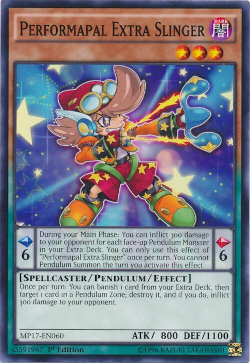 Performapal Extra Slinger card image
