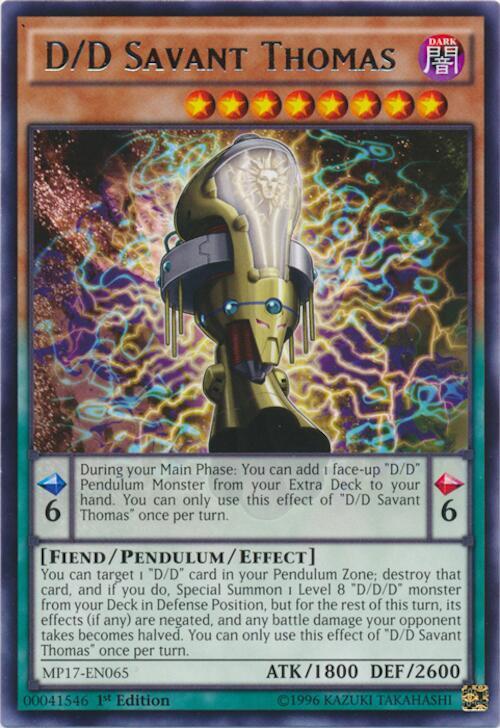 D/D Savant Thomas card image