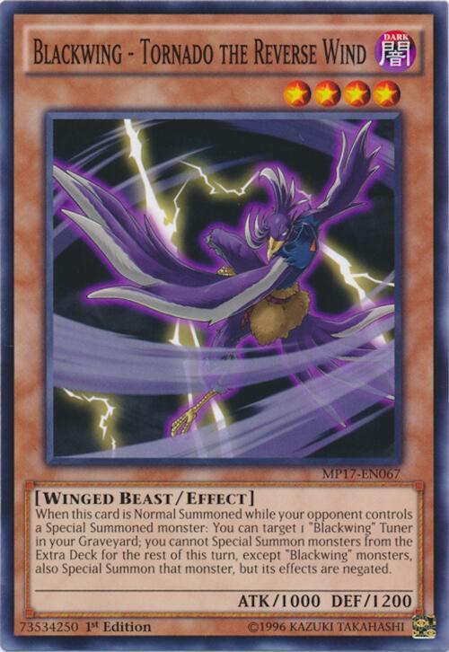 Blackwing - Tornado the Reverse Wind card image