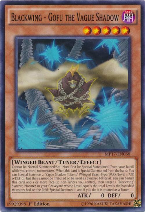 Blackwing - Gofu the Vague Shadow card image