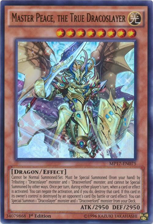 Master Peace, the True Dracoslayer card image