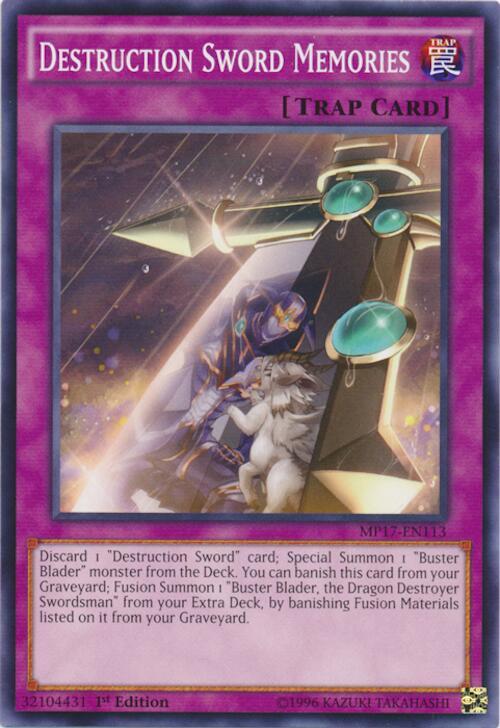 Destruction Sword Memories card image