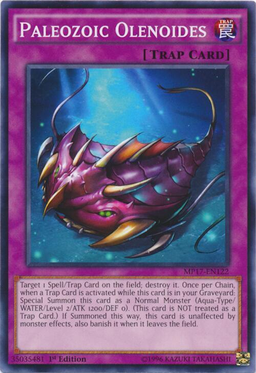 Paleozoic Olenoides card image