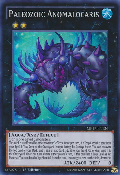 Paleozoic Anomalocaris card image