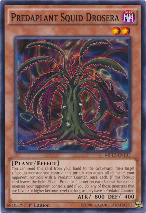 Predaplant Squid Drosera card image