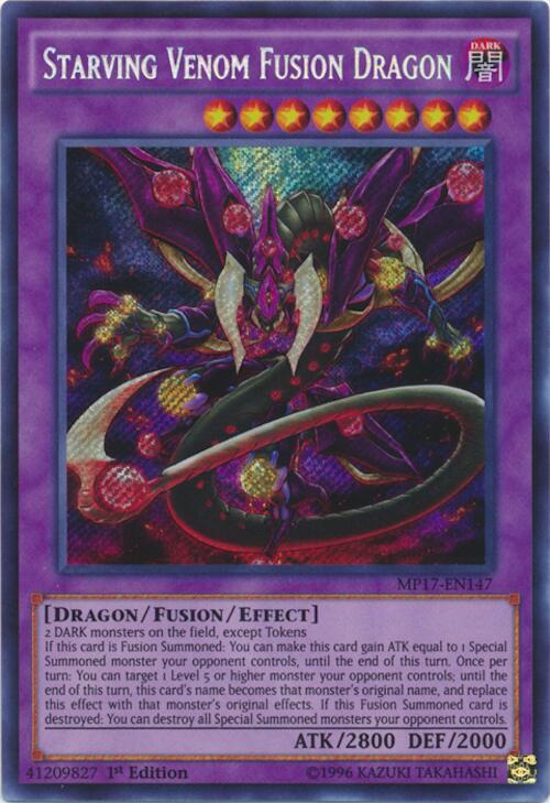 Starving Venom Fusion Dragon card image