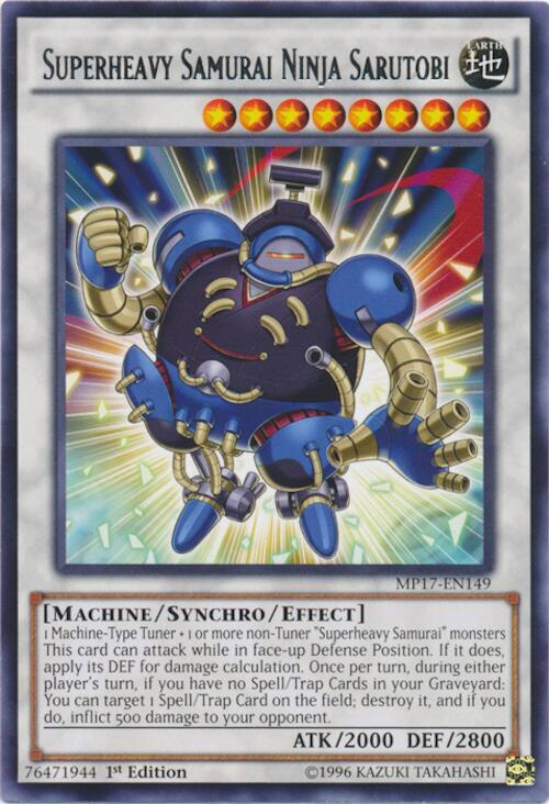 Superheavy Samurai Ninja Sarutobi card image