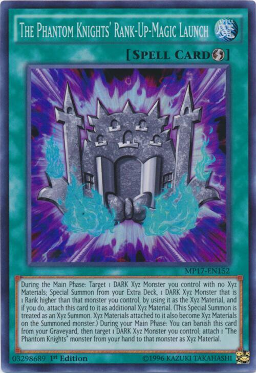 The Phantom Knights' Rank-Up-Magic Launch card image