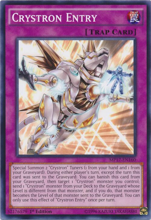 Crystron Entry card image