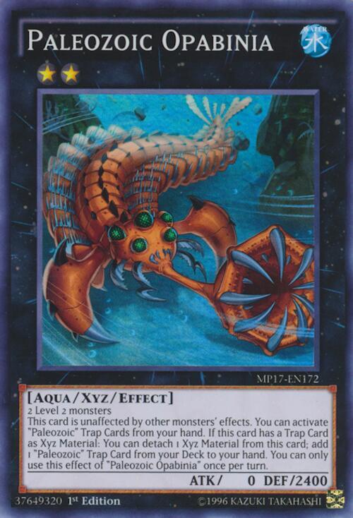 Paleozoic Opabinia card image