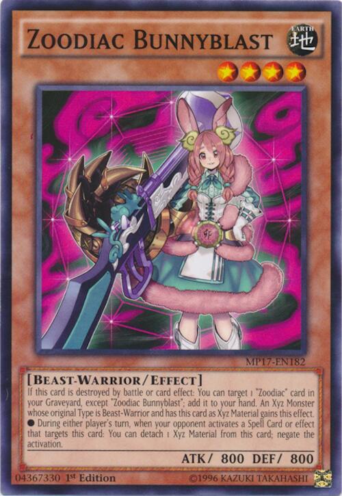 Zoodiac Bunnyblast card image