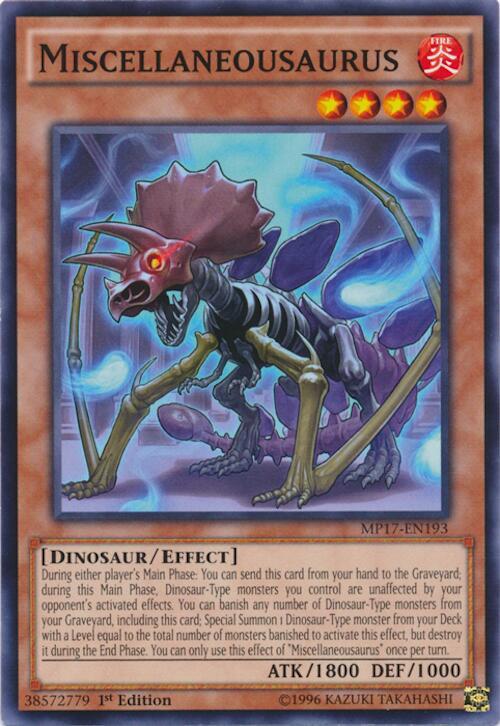 Miscellaneousaurus card image