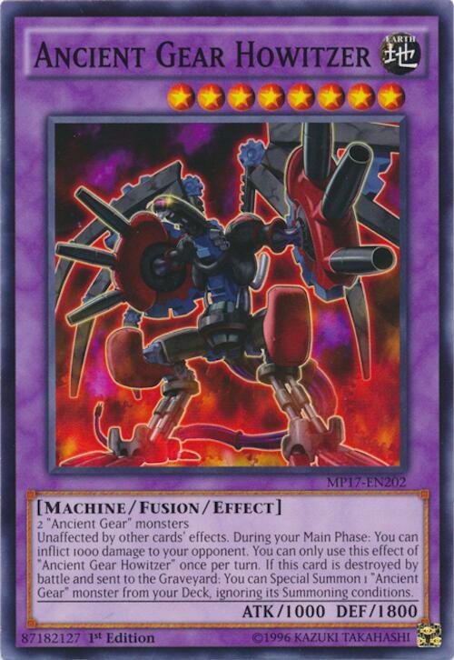 Ancient Gear Howitzer card image