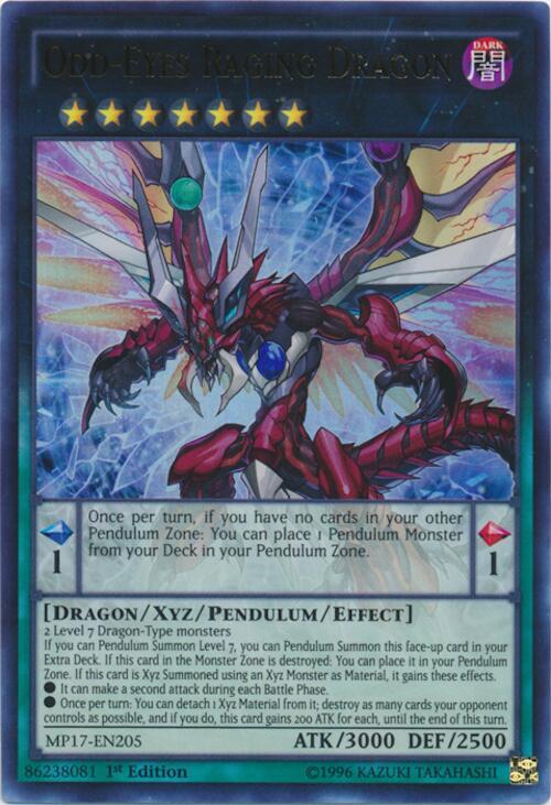 Odd-Eyes Raging Dragon card image