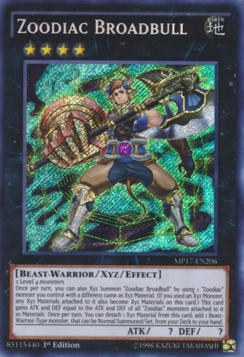 Zoodiac Broadbull card image