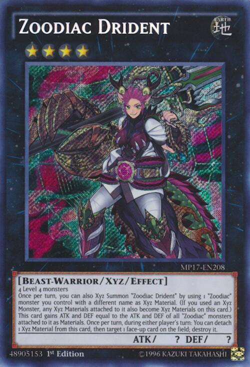 Zoodiac Drident card image