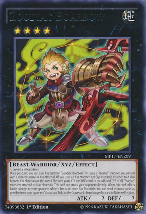 Zoodiac Boarbow card image