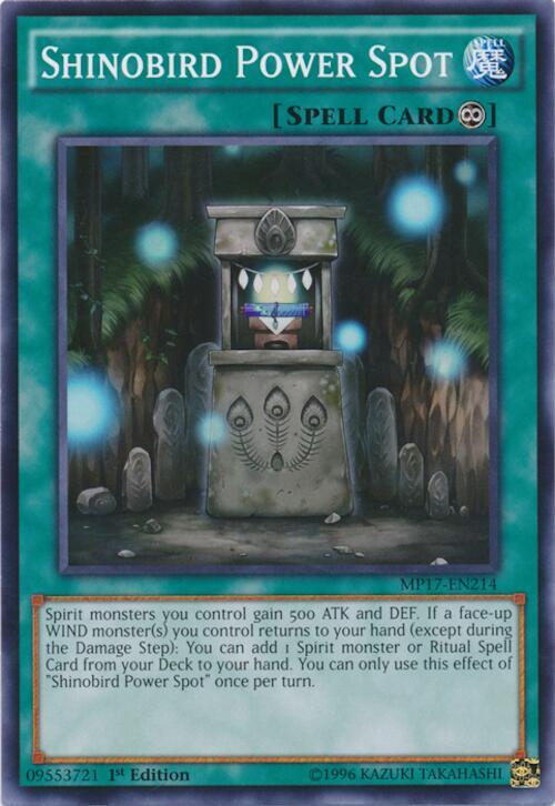 Shinobird Power Spot card image