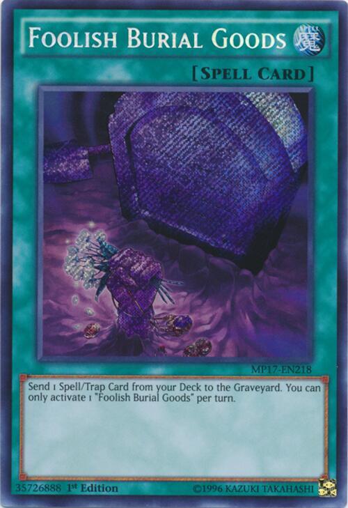 Foolish Burial Goods card image