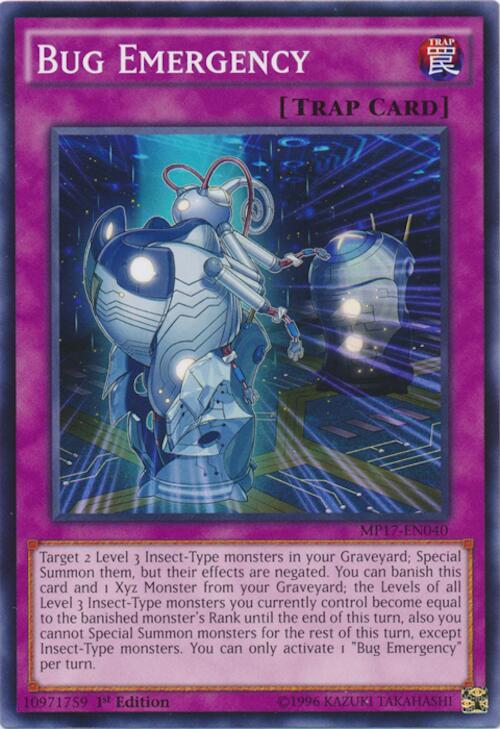 Bug Emergency card image