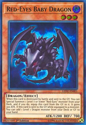Red-Eyes Baby Dragon card image