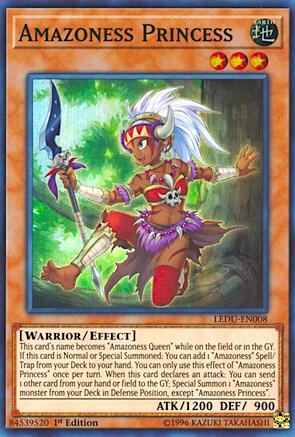 Amazoness Princess card image