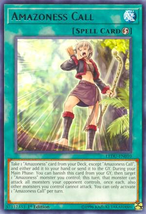 Amazoness Call card image