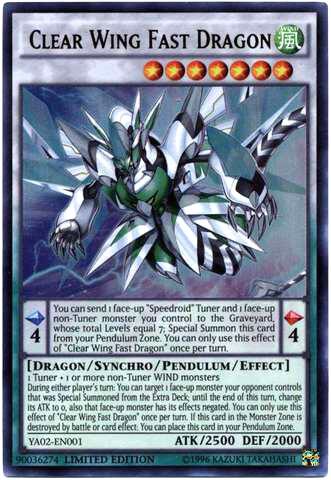 Clear Wing Fast Dragon card image