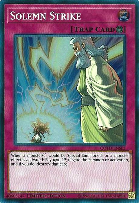 Solemn Strike card image