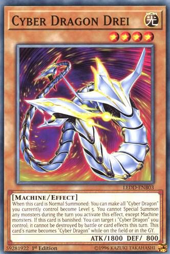 Cyber Dragon Drei card image