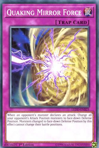 Quaking Mirror Force card image