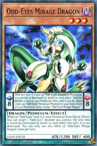 Odd-Eyes Mirage Dragon card image