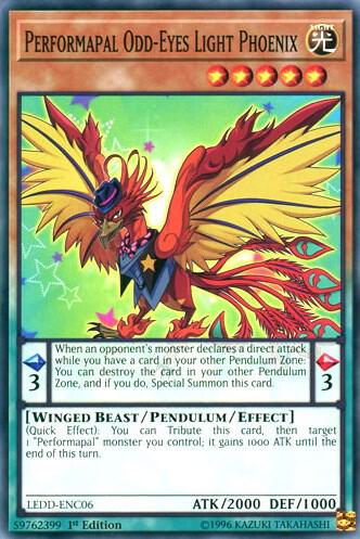 Performapal Odd-Eyes Light Phoenix card image