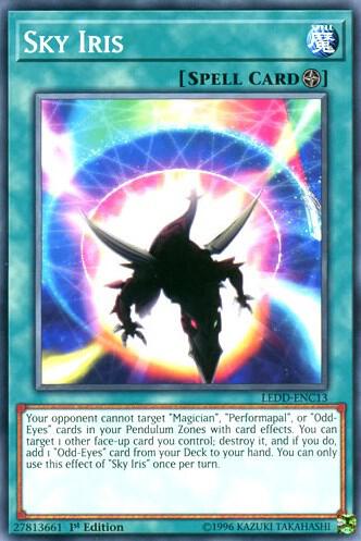 Sky Iris card image