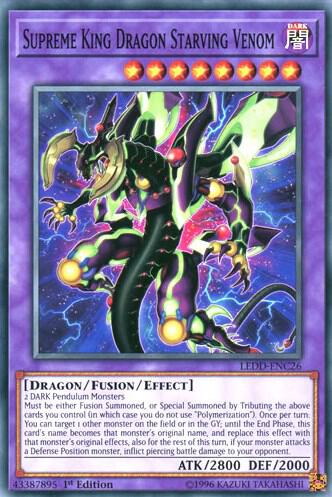Supreme King Dragon Starving Venom card image