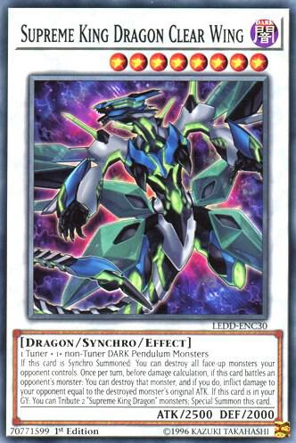 Supreme King Dragon Clear Wing card image