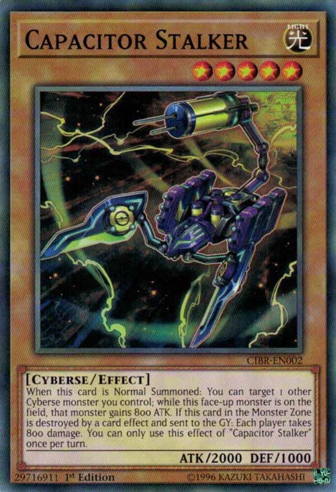 Capacitor Stalker (1st Edition) card image