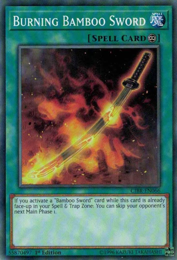 Burning Bamboo Sword card image