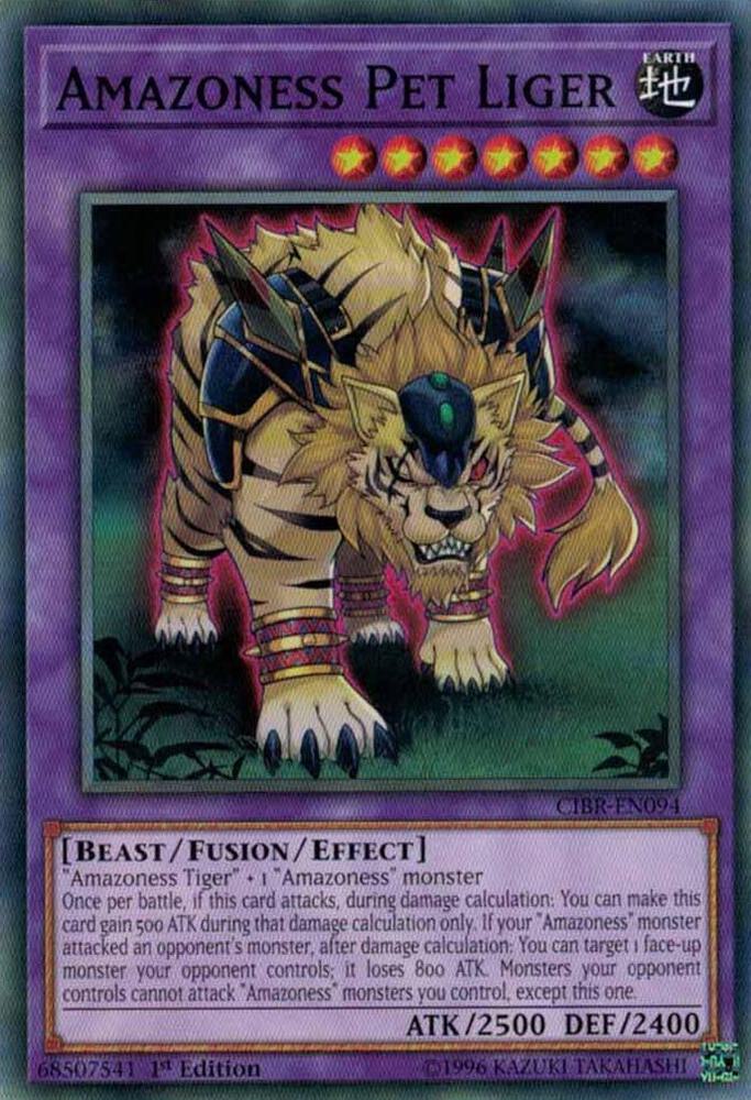 Amazoness Pet Liger card image