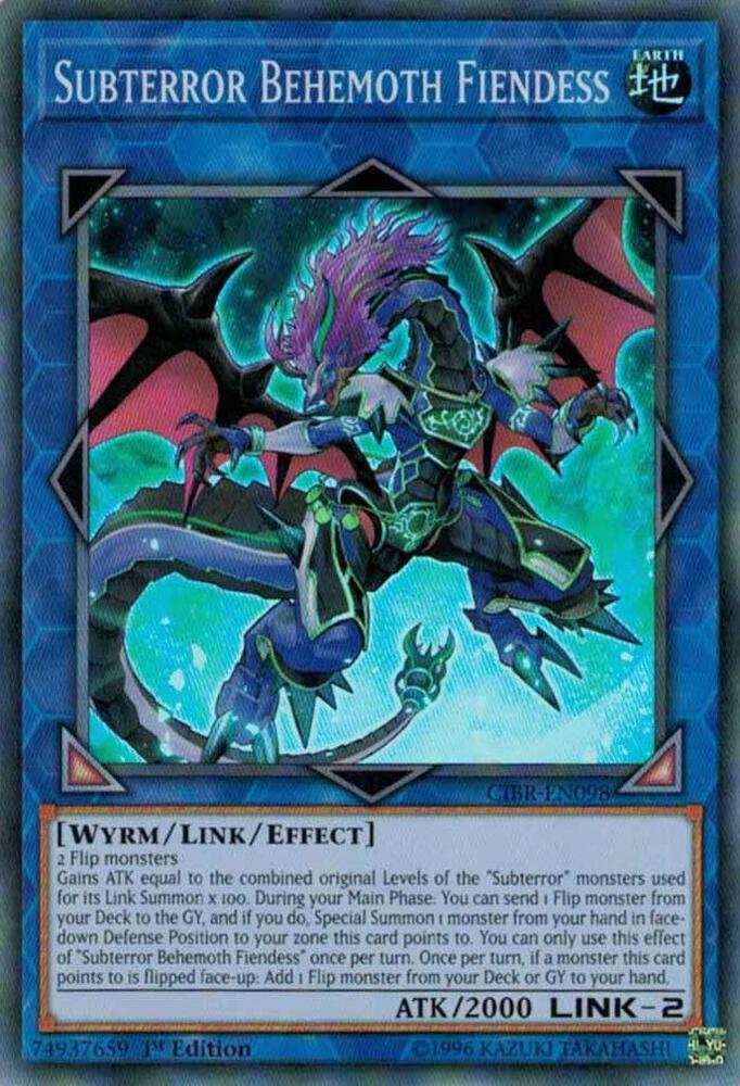 Subterror Behemoth Fiendess card image