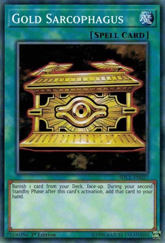 Gold Sarcophagus card image